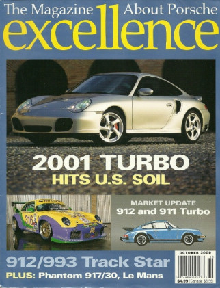 EXCELLENCE - PORSCHE 2000 OCT - 912/993 CLUB, 917K, 917/30-06